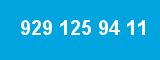929 125 94 11